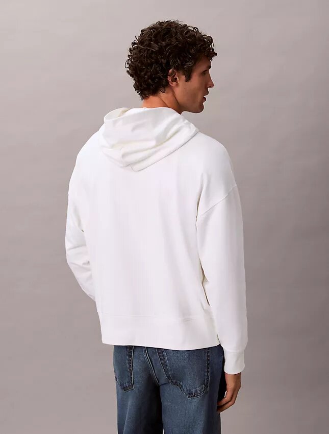 Sweat à capuche en éponge avec logo standard Sweat à capuche en éponge avec logo standard