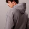 Sweat à capuche en tissu éponge avec logo emblématique Sweat à capuche en tissu éponge avec logo emblématique