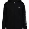 Sweat à capuche zippé avec patch Monologo pour garçons Sweat à capuche zippé avec patch Monologo pour garçons