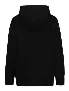 Sweat à capuche zippé avec patch Monologo pour garçons