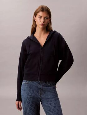 sweat capuche zipp en molleton avec monogram 1 1 280x369 - Sweat &agrave; capuche zipp&eacute; en molleton avec Monogram