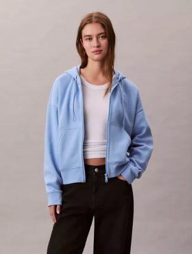 sweat capuche zipp en molleton avec monogram 1 5 280x369 - Sweat &agrave; capuche zipp&eacute; en molleton avec Monogram