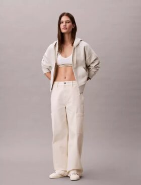 sweat capuche zipp en molleton avec monogram 2 3 280x369 - Sweat &agrave; capuche zipp&eacute; en molleton avec Monogram