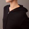 Sweat de nuit à capuche Icon en coton éponge avec fermeture éclair