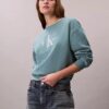 Sweat-shirt ample en molleton français Monologo Sweat-shirt ample en molleton français Monologo