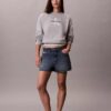 Sweat-shirt ample en molleton français Monologo Sweat-shirt ample en molleton français Monologo