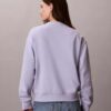 Sweat-shirt ample en molleton français Monologo Sweat-shirt ample en molleton français Monologo