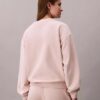 Sweat-shirt ample en molleton français Monologo Sweat-shirt ample en molleton français Monologo