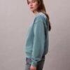 Sweat-shirt ample en molleton français Monologo Sweat-shirt ample en molleton français Monologo