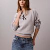 Sweat-shirt ample en molleton Monologo Sweat-shirt ample en molleton Monologo