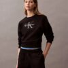 Sweat-shirt ample en molleton Monologo Sweat-shirt ample en molleton Monologo