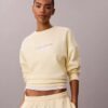 Sweat-shirt ample en molleton Monologo Sweat-shirt ample en molleton Monologo