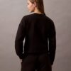 Sweat-shirt ample en molleton Monologo Sweat-shirt ample en molleton Monologo