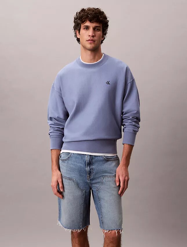 Sweat-shirt ample en tissu éponge haut de gamme Sweat-shirt ample en tissu éponge haut de gamme