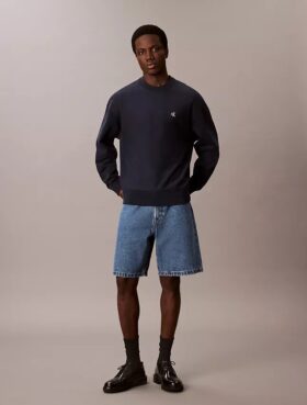 Sweat-shirt ample en tissu éponge haut de gamme