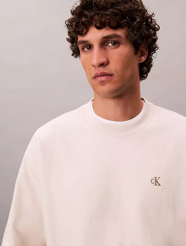 Sweat-shirt ample en tissu éponge haut de gamme Sweat-shirt ample en tissu éponge haut de gamme