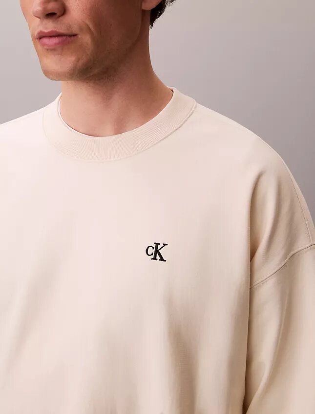 Sweat-shirt ample en tissu éponge haut de gamme Sweat-shirt ample en tissu éponge haut de gamme