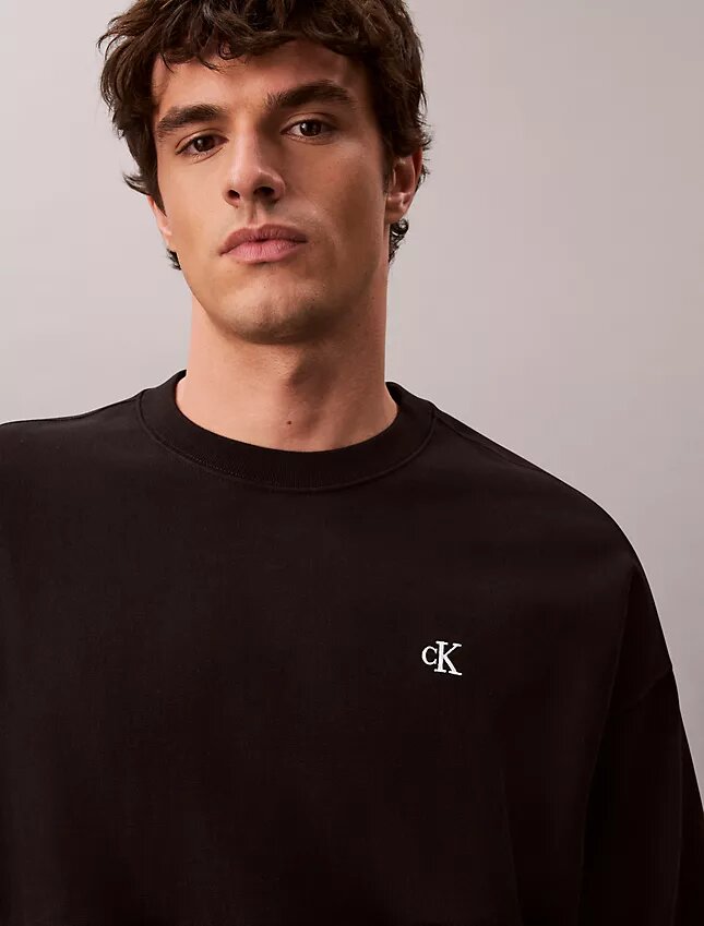 Sweat-shirt ample en tissu éponge haut de gamme Sweat-shirt ample en tissu éponge haut de gamme