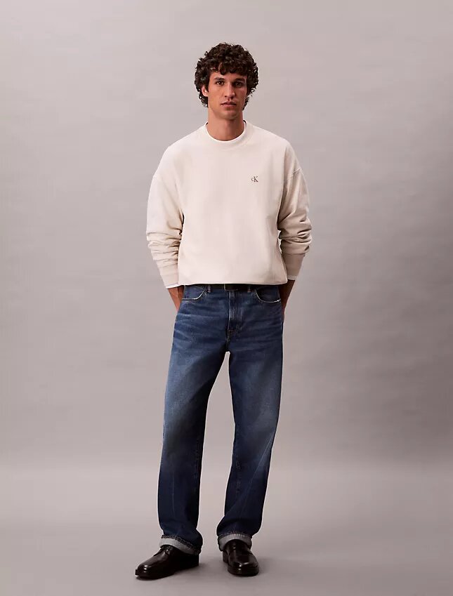 Sweat-shirt ample en tissu éponge haut de gamme Sweat-shirt ample en tissu éponge haut de gamme
