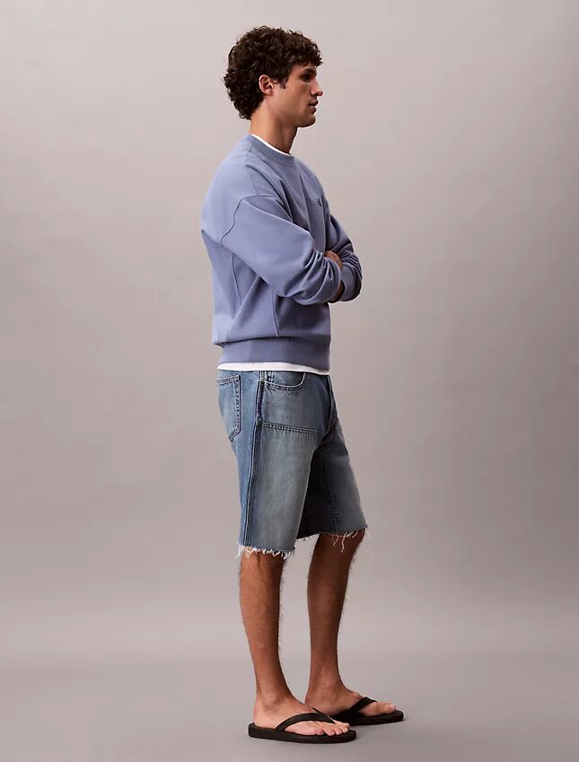 Sweat-shirt ample en tissu éponge haut de gamme Sweat-shirt ample en tissu éponge haut de gamme