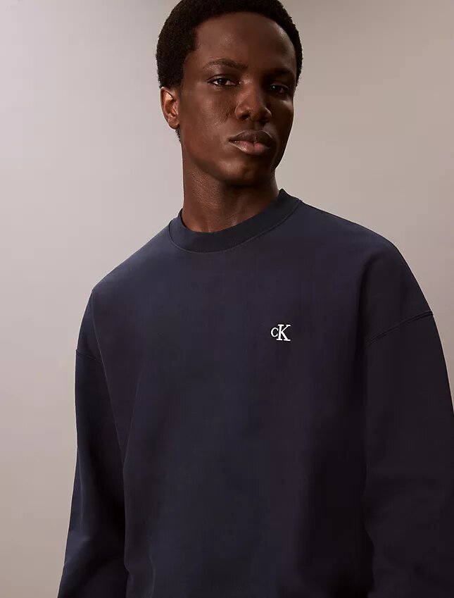 Sweat-shirt ample en tissu éponge haut de gamme Sweat-shirt ample en tissu éponge haut de gamme