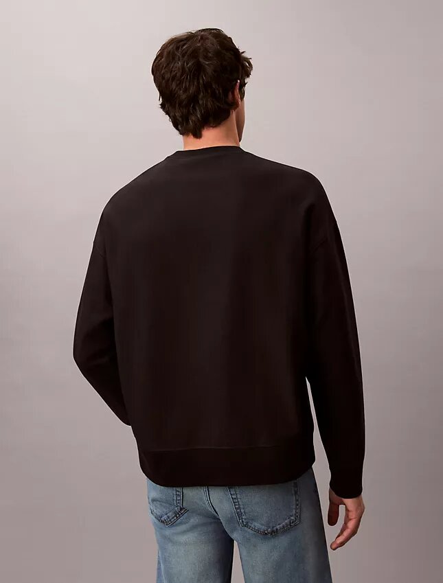 Sweat-shirt ample en tissu éponge haut de gamme Sweat-shirt ample en tissu éponge haut de gamme