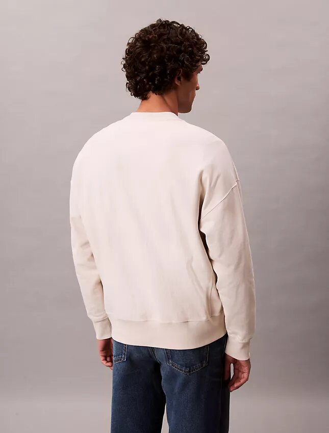Sweat-shirt ample en tissu éponge haut de gamme Sweat-shirt ample en tissu éponge haut de gamme