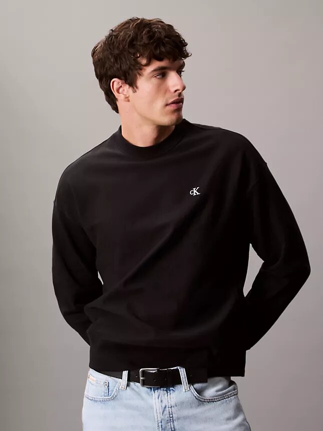 Sweat-shirt ample en tissu éponge haut de gamme Sweat-shirt ample en tissu éponge haut de gamme