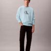Sweat-shirt ample en tissu éponge haut de gamme avec logo Monogram Sweat-shirt ample en tissu éponge haut de gamme avec logo Monogram