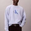 Sweat-shirt ample en tissu éponge haut de gamme avec logo Monogram Sweat-shirt ample en tissu éponge haut de gamme avec logo Monogram