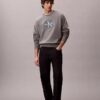 Sweat-shirt ample en tissu éponge haut de gamme Monologo Sweat-shirt ample en tissu éponge haut de gamme Monologo