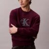 Sweat-shirt ample en tissu éponge haut de gamme Monologo Sweat-shirt ample en tissu éponge haut de gamme Monologo