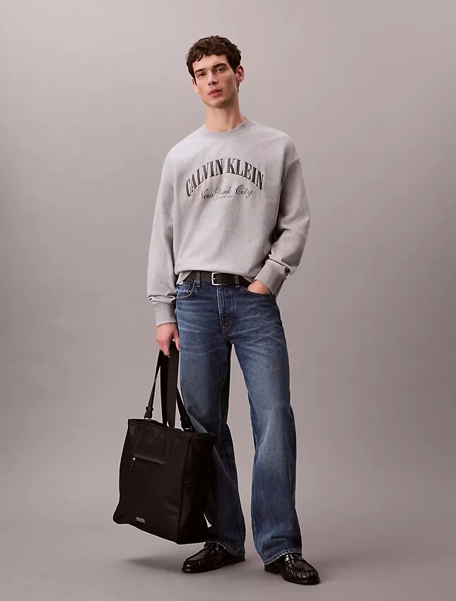 Sweat-shirt classique Heritage en tissu éponge ample Sweat-shirt classique Heritage en tissu éponge ample