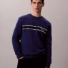 Sweat-shirt classique à rayures en molleton Sweat-shirt classique à rayures en molleton