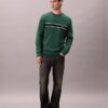 Sweat-shirt classique à rayures en molleton Sweat-shirt classique à rayures en molleton
