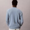 Sweat-shirt à col rond en tissu éponge avec logo Sweat-shirt à col rond en tissu éponge avec logo