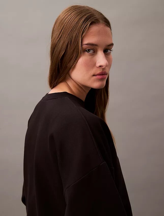 Sweat-shirt court en molleton Monogram Sweat-shirt court en molleton Monogram