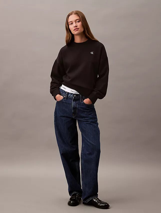 Sweat-shirt court en molleton Monogram Sweat-shirt court en molleton Monogram
