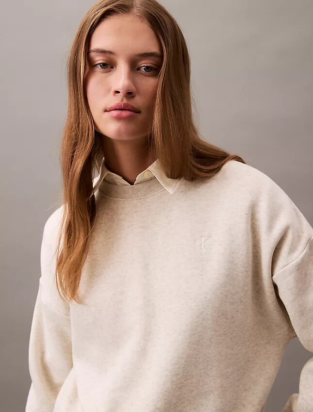Sweat-shirt court en molleton Monogram Sweat-shirt court en molleton Monogram