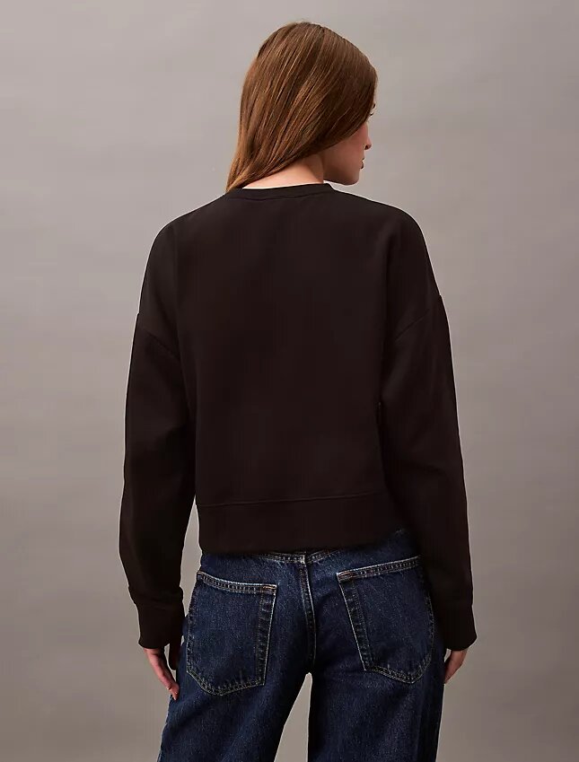 Sweat-shirt court en molleton Monogram Sweat-shirt court en molleton Monogram