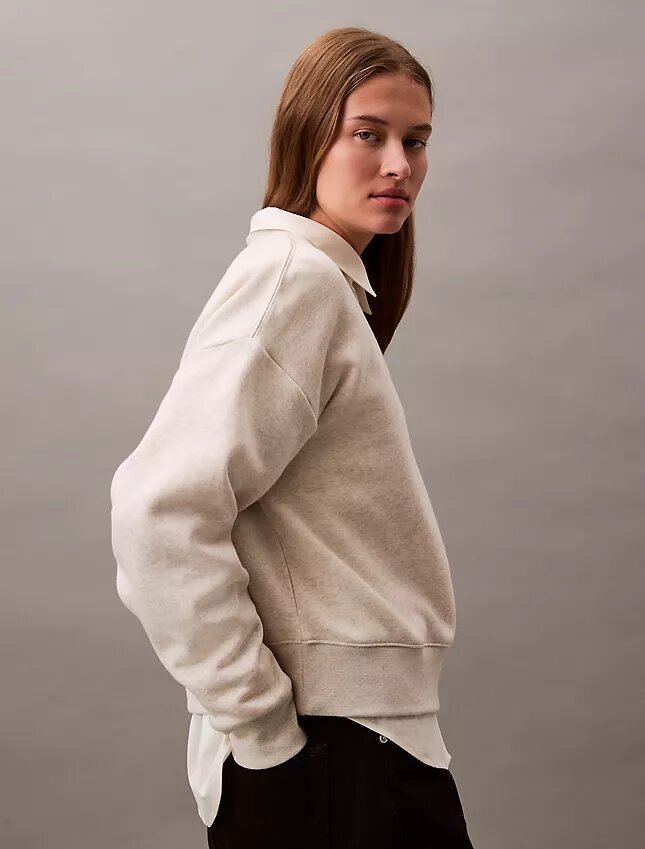 Sweat-shirt court en molleton Monogram Sweat-shirt court en molleton Monogram