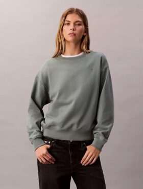 Sweat-shirt décontracté en molleton avec logo Archive