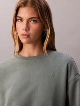 Sweat-shirt décontracté en molleton avec logo Archive