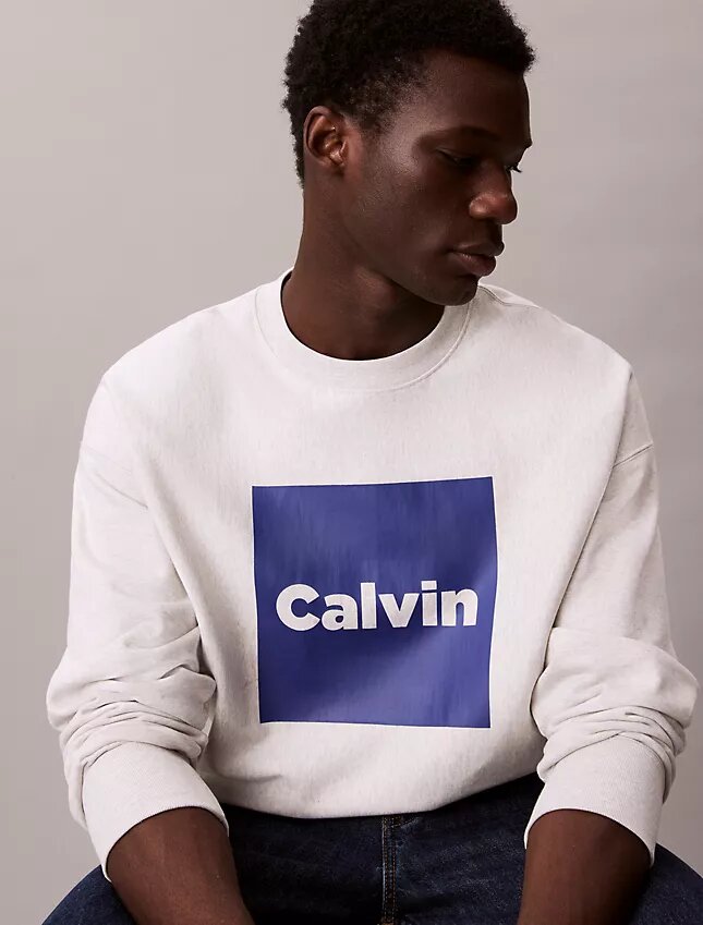 Sweat-shirt décontracté en molleton avec logo graphique Sweat-shirt décontracté en molleton avec logo graphique