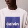 Sweat-shirt décontracté en molleton avec logo graphique Sweat-shirt décontracté en molleton avec logo graphique
