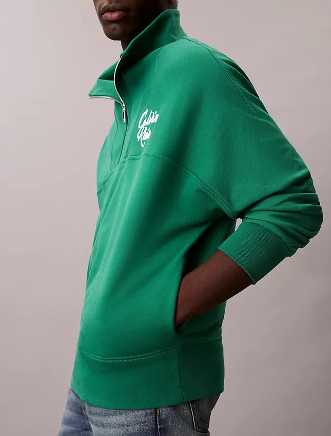 Sweat-shirt décontracté en polaire haut de gamme avec fermeture à glissière quart de longueur Sweat-shirt décontracté en polaire haut de gamme avec fermeture à glissière quart de longueur