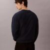 Sweat-shirt décontracté en tissu éponge haut de gamme avec logo Monogram Sweat-shirt décontracté en tissu éponge haut de gamme avec logo Monogram
