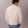 Sweat-shirt décontracté en tissu éponge haut de gamme avec logo Monogram Sweat-shirt décontracté en tissu éponge haut de gamme avec logo Monogram