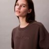 Sweat-shirt de nuit en molleton matelassé Sweat-shirt de nuit en molleton matelassé
