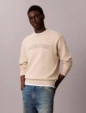 Sweat-shirt en molleton avec logo Varsity
